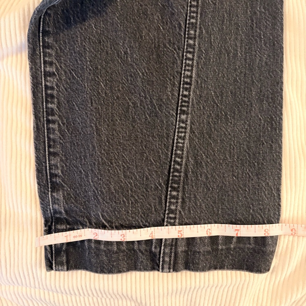Madewell Petite Tapered Denim Trousers - Picture 4 of 8